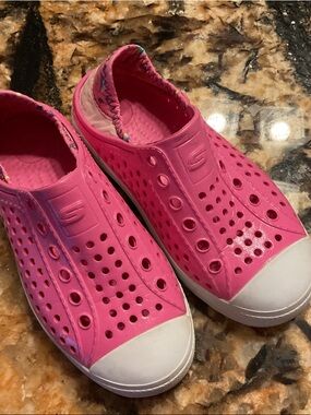 Skechers Hot Pink Slip-On Perforated Water Shoes